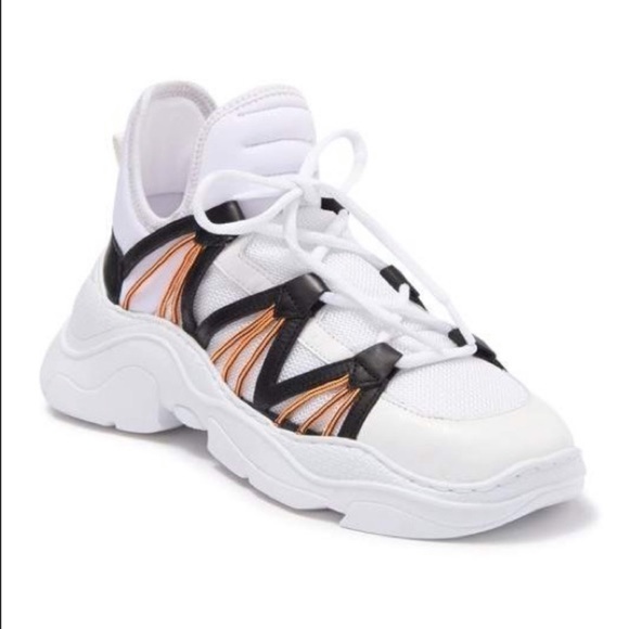 Free People X Schutz Anick Fashion Sneakers Sz 8 - Picture 7 of 7